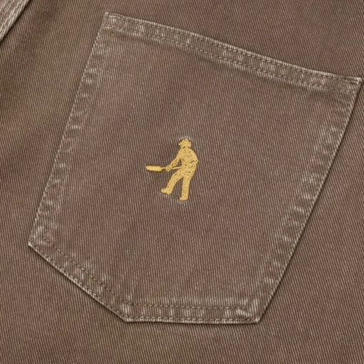 Pass~Port Quandong Workers Club Jean Short - Washed Brown