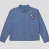 Pass~Port Radish Herringbone Workers Jacket - Harbour Blue