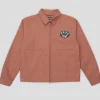 Pass~Port Radish Herringbone Workers Jacket - Deep Rust