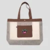Pass~Port Radish RPET Mesh Tote Bag - Brown