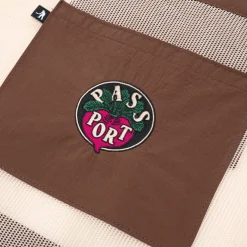 Pass~Port Radish RPET Mesh Tote Bag - Brown