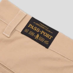 Pass~Port Ripstop Double Knee Diggers Club Short - Khaki