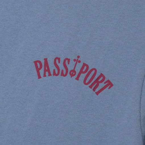 Pass~Port Sophomore Tee - Washed Out Blue