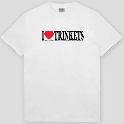 Pass~Port Store & Gallery Exclusive I Love Trinkets Tee - White
