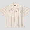 Pass~Port Striped Casual Shirt - Cream