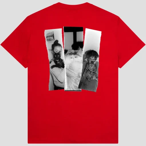 PASS~PORT "TEST STRIP" TEE RED