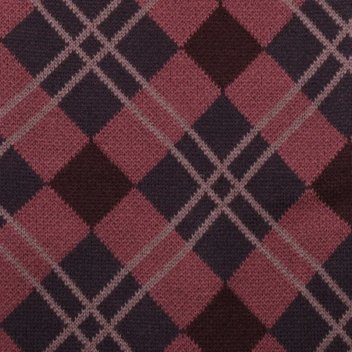 Pass~Port Thistle Scarf - Red Tartan
