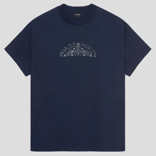 Pass~Port Vineyard Birds Tee - Navy