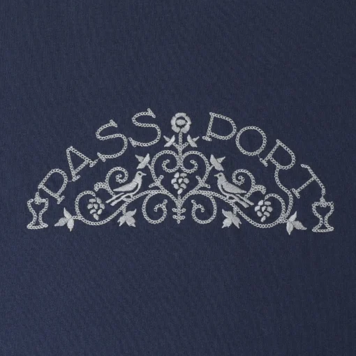 Pass~Port Vineyard Birds Tee - Navy
