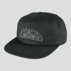Pass~Port Vineyard Birds Workers Cap - Dark Elm