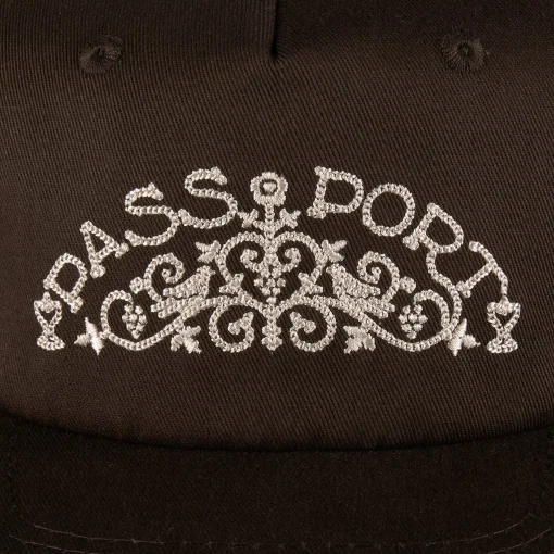 Pass~Port Vineyard Birds Workers Cap - Chocolate