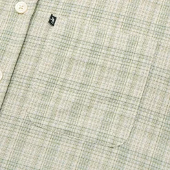 Pass~Port Workers Check Shirt Long-sleeve - Green / Blue