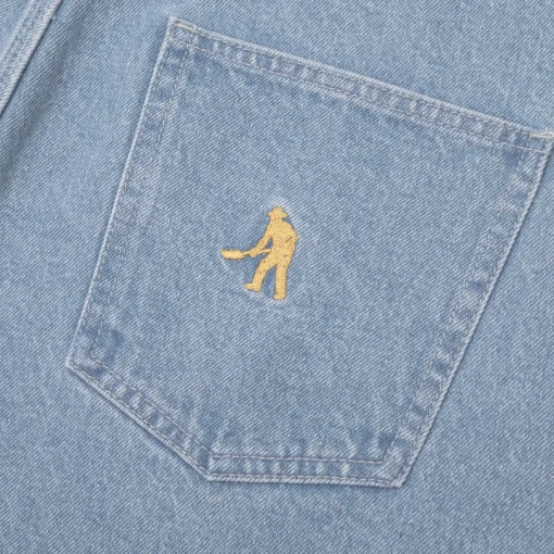 Pass~Port Workers Club Denim Jean - Washed Light Indigo