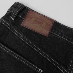 Pass~Port Workers Club Jean Pant - Faded Washed Black