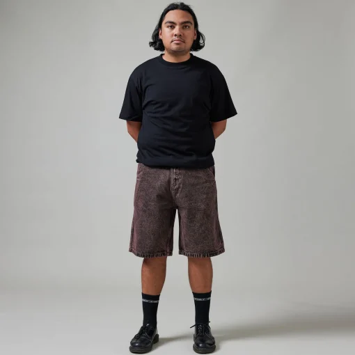 Pass~Port Workers Club Short - Wine Over-Dye