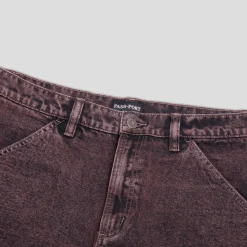 Pass~Port Workers Club Short - Wine Over-Dye