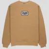Pass~Port Yearbook Logo Sweater - Dark Mustard