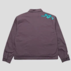 Pass~Port Yobbo Workers Jacket - Eggplant