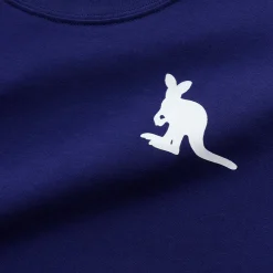 Pearls Skateboards Keel Tee - Deep Blue