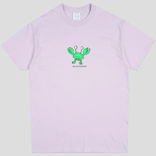 Sci-Fi Fantasy Crab T-Shirt - Orchid