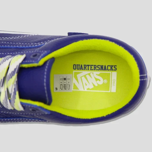 VANS QUARTERSNACKS "OLD SKOOL PRO LTD" SHOE ROYAL BLUE/TRUE WHITE